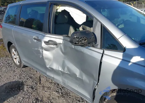 2014 Toyota Sienna L V6 7 Passenger из США, поврежденный, VIN 5TDZK3DC1ES442510